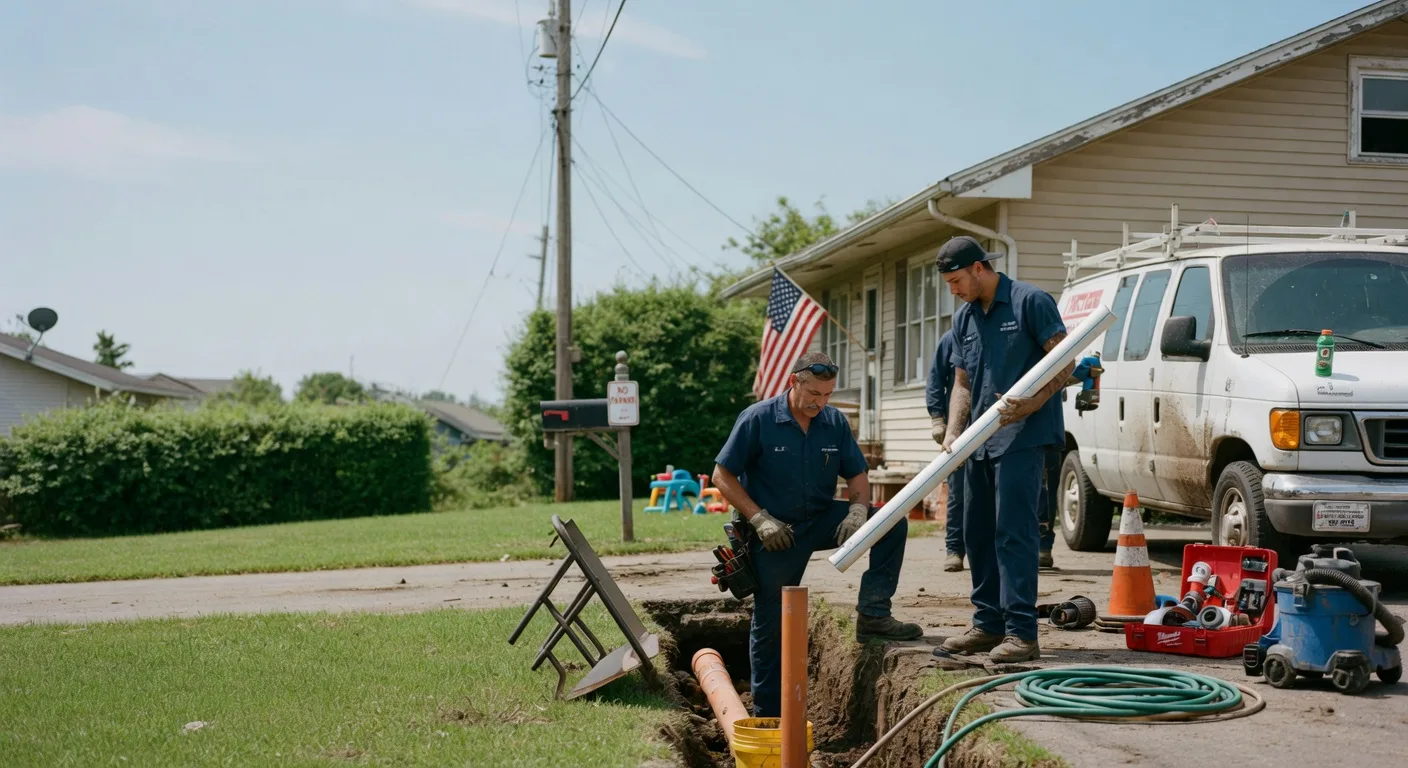 Sewer Line Inspection in Pleasant Hill, IL